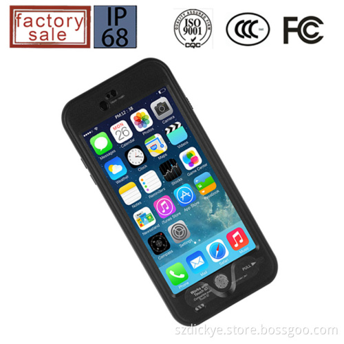 Factory Wholesale Waterproof for iPhone 6 Plus Case, Pass IP68
